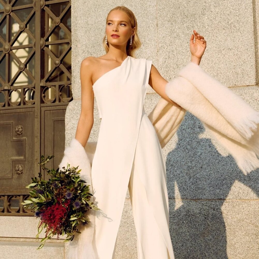 Lady Pipa Sera Ivory Jumpsuit (New with Tags)